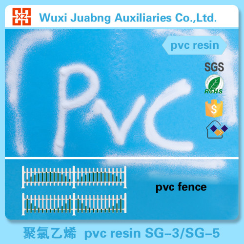 Professional fábrica feita de resina de Pvc matéria prima química para cerca Pvc
