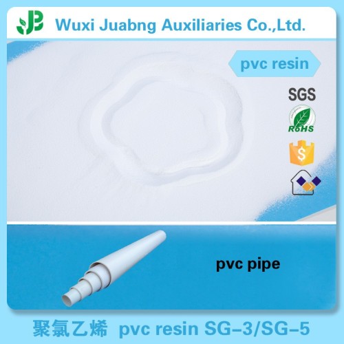 Excelente calidad de grado tubería SG5 K67 tubería de Pvc polvo de resina