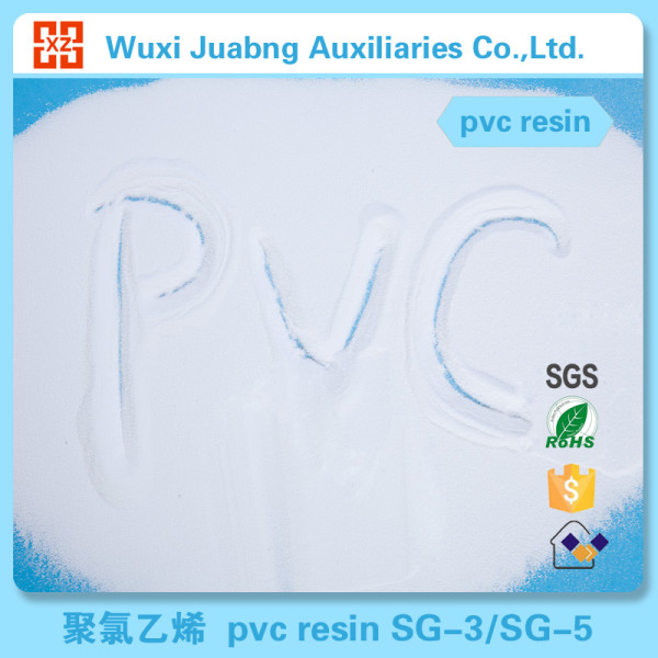 Médico Industrial grado resina de PVC SG5 K67 pieza de plástico para tubería de PVC