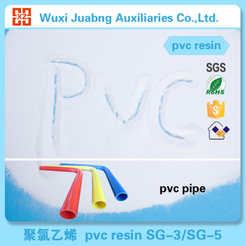 Médico Industrial grado resina de PVC SG5 K67 pieza de plástico para tubería de PVC