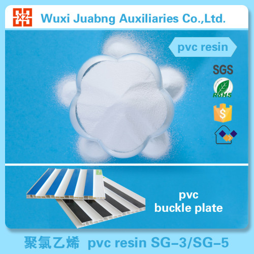 Calidad estable Sg5 pasta grado resina de PVC para PVC hebilla de placa