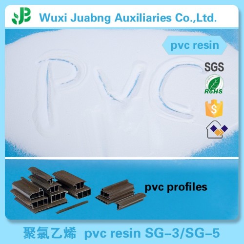 De calidad superior SG5 K67 resina de Pvc Lg corea para perfiles de Pvc