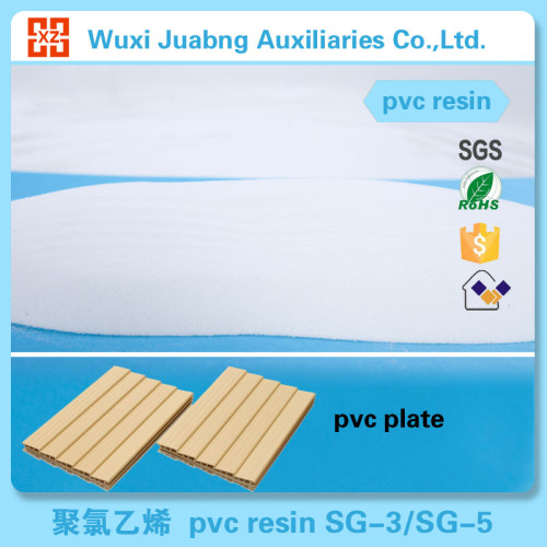 Fábrica produce Pvc polvo de resina Sg5 para placa de Pvc