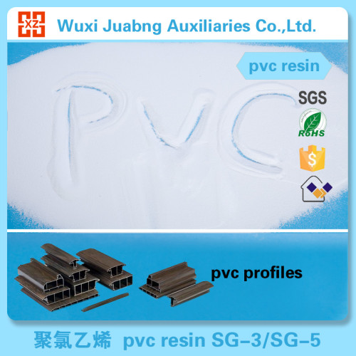 Qualidade Superior grau tubo resina de PVC K 65 67 para perfis de PVC