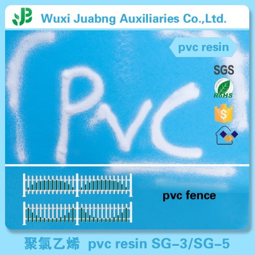 De gama alta de grado tubería resina de Pvc Sg1 para valla Pvc