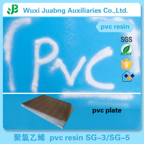 Chlorure de polyvinyle Pvc Résine Sg 5 Pour Pvc Plaque