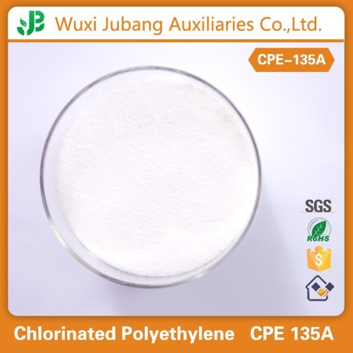 Umweltfreundlich gummi-und kunststoffwaren rohstoff chloriertes polyethylen cpe 135a