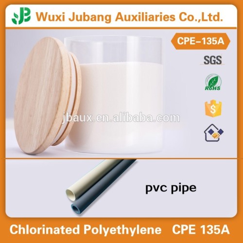 Vente chaude chorinated polyéthylène CPE 135A pour PVC production