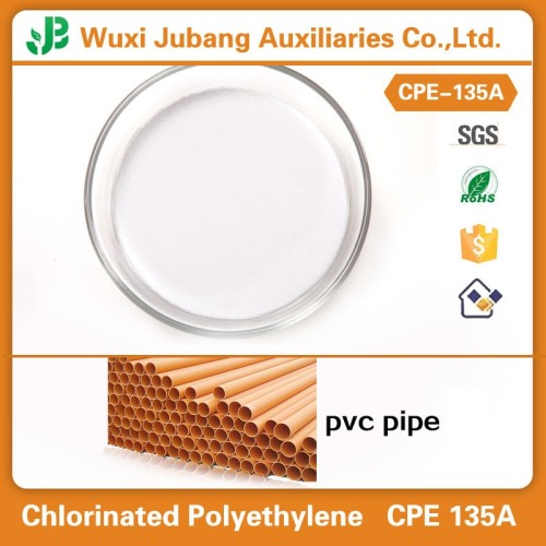 Chlorierte Polyethylen, CPE 135A, Polyethylen rohstoff für pvc-rohre