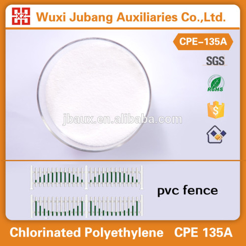 Chloriertes polyethylen cpe 135a für pvc-zaun