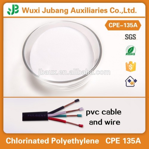 Matéria prima para PVC e produtos de borracha CPE clorada polietileno 135A