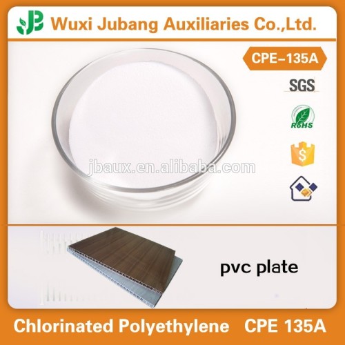 China fabricante PVC modificador de procesamiento de primeros auxilios, clorado addtive 135A