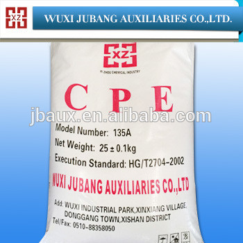 Tubería de pvc CPE135A alta calidad 99%