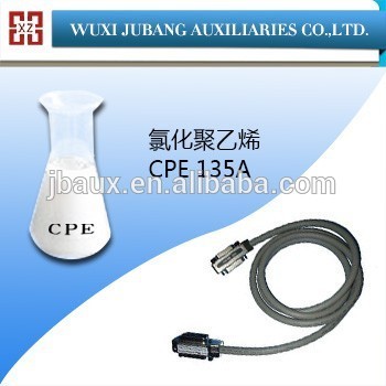 Polyéthylène chloré CPE 135A pour câble protecteurs