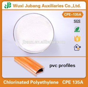 Polietileno clorado CPE 135A usando em perfis de plástico
