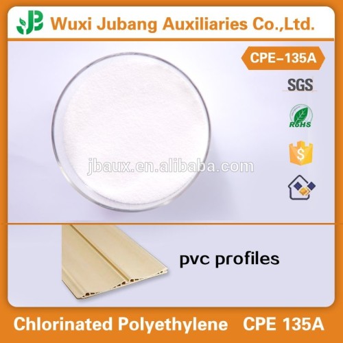 Clorados polietileno CPE 135A utilizando en perfiles de plástico