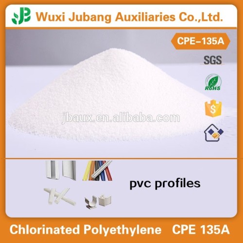 Pvc modificador de procesamiento CPE135A pureza 99% polvo blanco