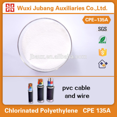 Хлорированного полиэтилена, модификатор ударопрочности CPE 135A для провода и кабель