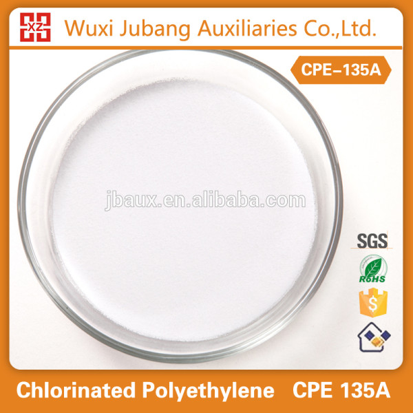 Polyéthylène chloré 135a pour PVC produits et produits en caoutchouc