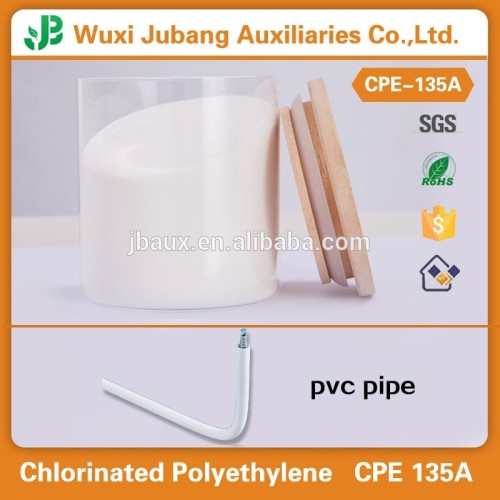 PVC 파이프 피팅 첨가제 CPE135A 흰색 분말 뜨거운 판매 높은 품질