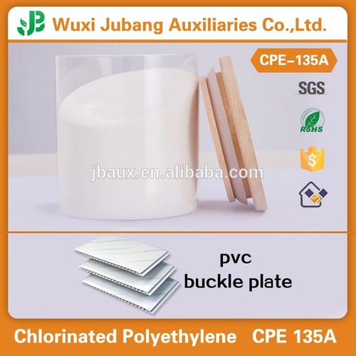 Raccord DE tuyau de PVC Additifs CPE135A blanc poudre ventes chaudes de haute qualité