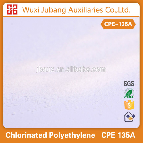 Calidad garantizada PVC auxiliar resina clorado addtive cpe 135a