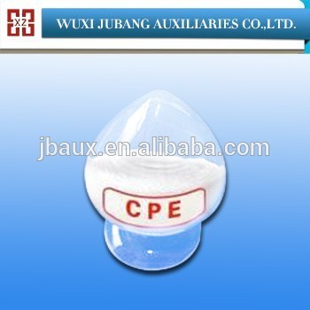 Blanco polvo CPE135A clorado addtive para pvc puerta y ventana de perfiles de pureza 99%