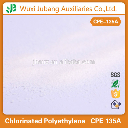 Fabrik-versorgungsmaterial cpe135a, pvc-modifier, chloriertes polyethylen 135a weißes pulver Reinheit 99%