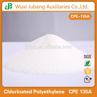 Excelente abrangente propriedades CPE135A podwer pureza 99% plástico aditivo clorada polietileno