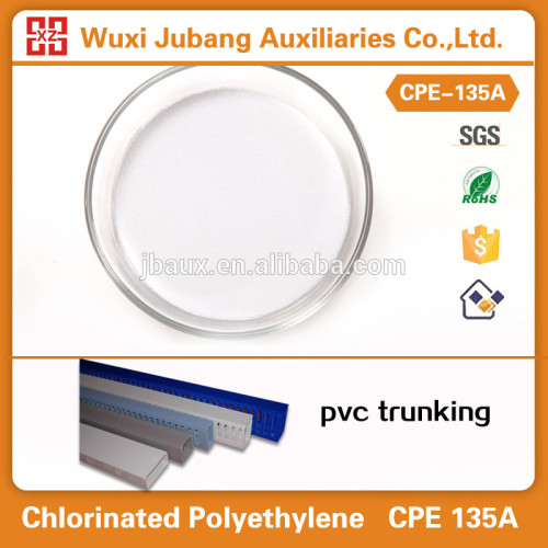 Pvc modificador de impacto clorado addtive cpe135a para PVC trunking