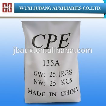 Schlagzähmodifikator cpe135a für pvc-platte in Nachrüstung kunststoff aus China in diesem Sommer heiß umsatz