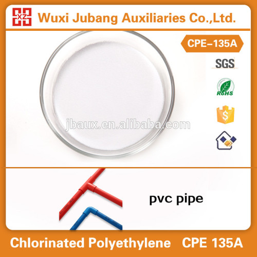 Clorado addtive CPE-135A como tubería de pvc de procesamiento de primeros auxilios
