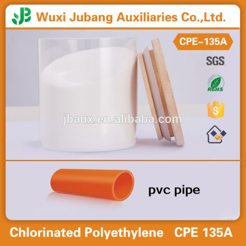 Fábrica mejor ventas tubería de pvc materiales cpe química