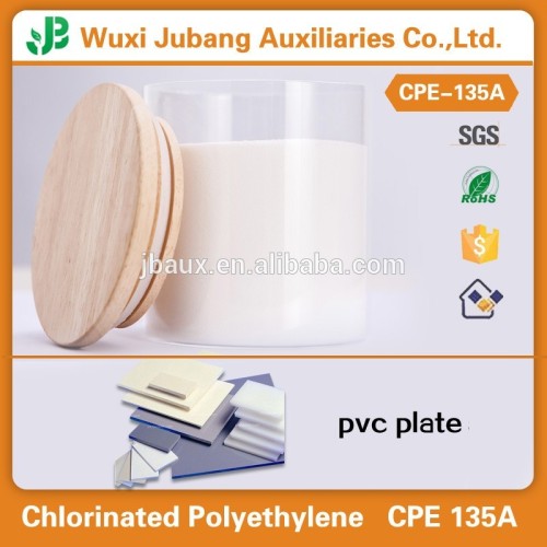 Polietileno clorado, pó branco pureza 99% para placa de espuma de pvc