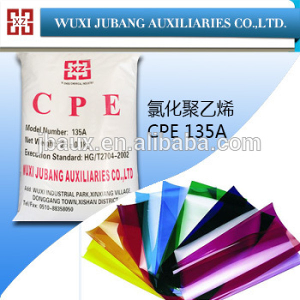 Impact modificateur CPE 135A pour PVC transparent produit additifs