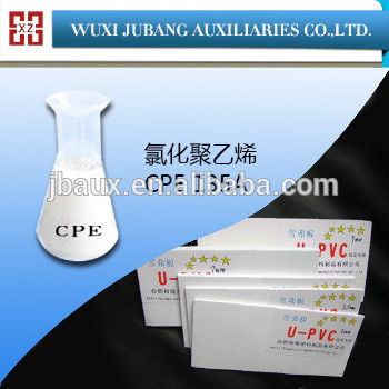 Upvc modificador de impacto CPE clorada polietileno 135A
