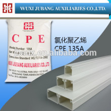 Chine fournisseur polyéthylène chloré CPE 135A pour ligne fente