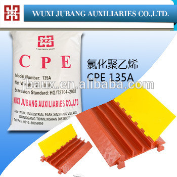 China fornecedor CPE clorada polietileno 135A para slot de linha