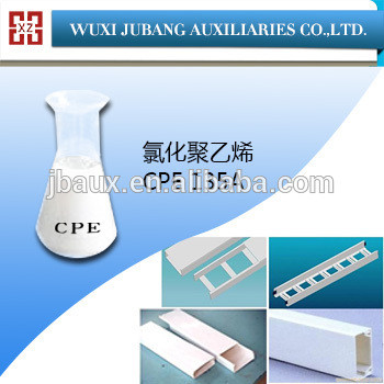 Chine fournisseur polyéthylène chloré CPE 135A pour ligne fente