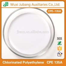 Custo benefício componente clorada polietileno CPE135A em PVC rígido