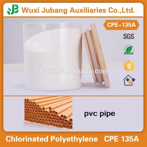 Rentable composant polyéthylène chloré CPE135A en PVC rigide