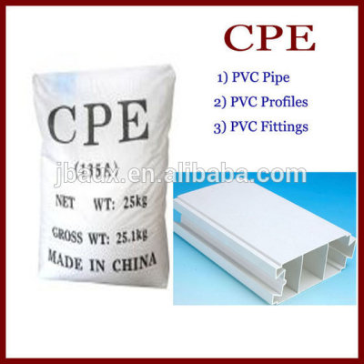 Chloriertes polyethylen cpe135a in pvc-rohre und gummiindustrie