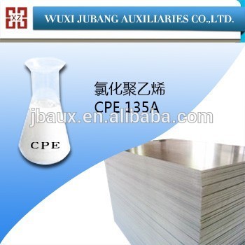 Polyéthylène chloré Cpe135a utilisé en PVC tuyaux et caoutchouc Industries