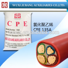 Caoutchouc Agents auxiliaires, Cpe135a, Polyéthylène chloré pour protection câble tube