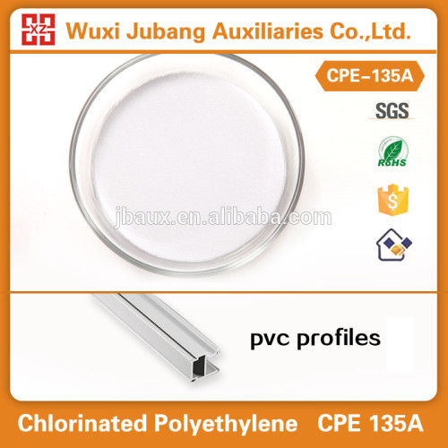 Resina de Plástico de polietileno clorado Cpe 135A perfil