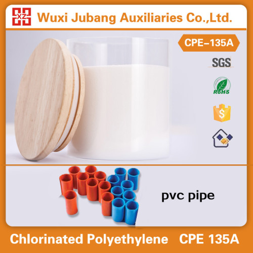 Clorada polietileno cpe-135a pó branco tubo de pvc