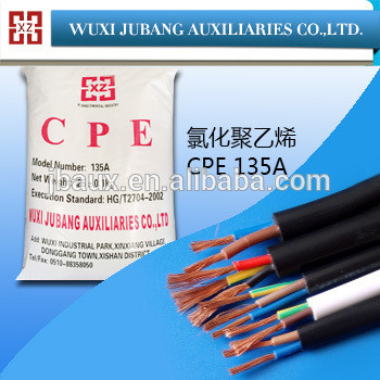 Cable y alambre protectores additives----CPE 135A clorado addtive resina