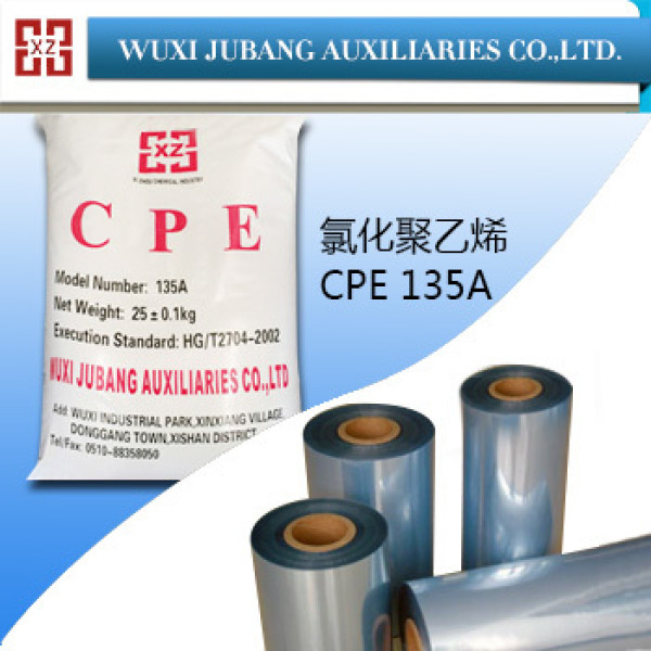 Polyéthylène chloré, Cpe 135a, Excellente ténacité, Polyoléfine film rétractable