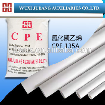 PVC 수지, cpe-135a, 염소화 폴리에틸렌 PVC 파이프, 좋은 가격