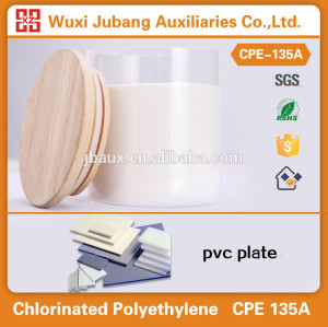 , Polietileno clorado cpe135, fabricante de fábrica para placas de pvc